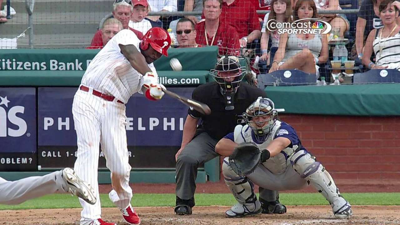Filis se desquitan y apalean a los Rockies en casa