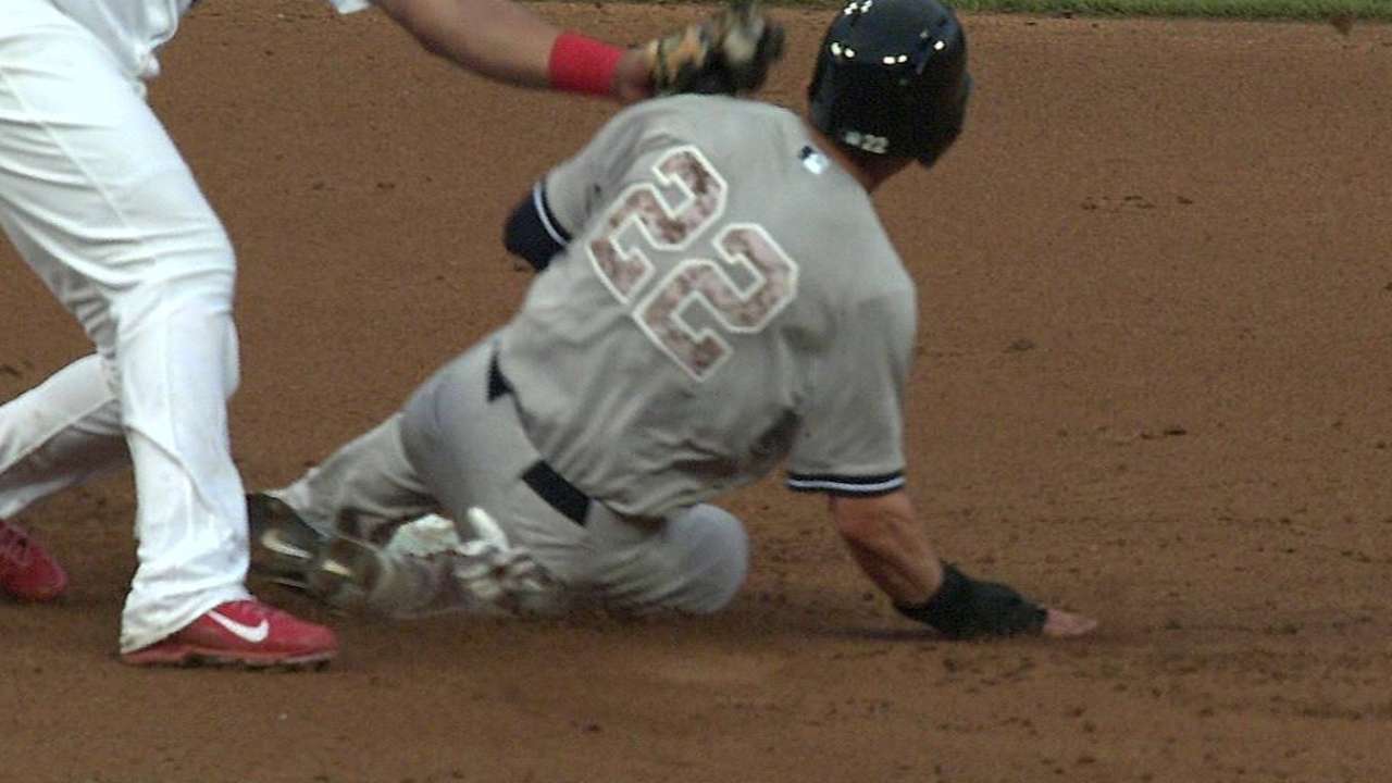 Matheny challenges, but Ellsbury's steal stands