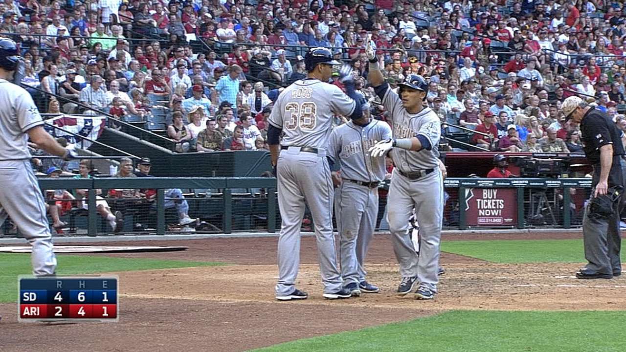 Walk-off homer spoils Everth's four-RBI day