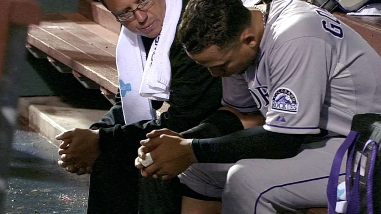 CarGo day to day with right calf contusion