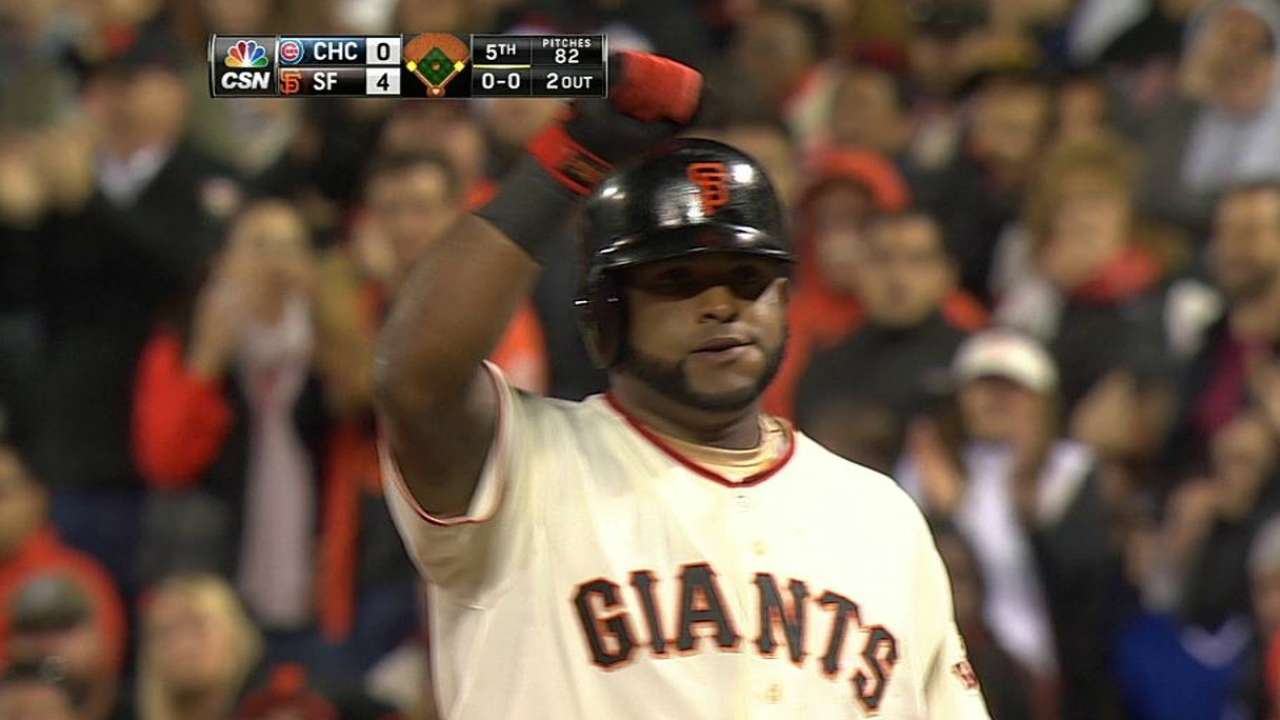 Hudson lanza otra joya y Gigantes derrotan a Cubs