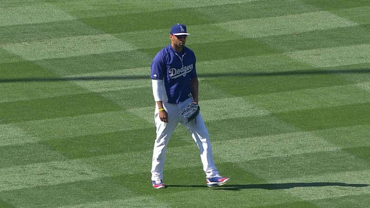 Kemp on bench for fifth straight game