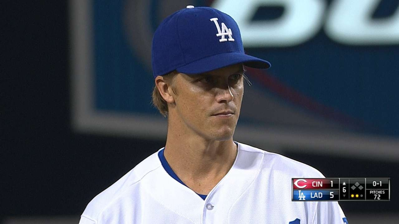 Greinke's approach impresses staffmate Haren