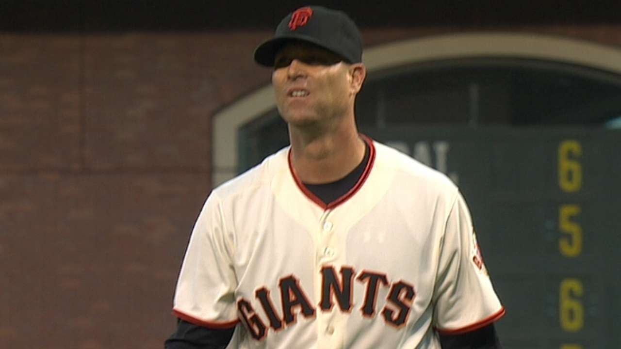 Giants' rotation biggest hurdle for Dodgers