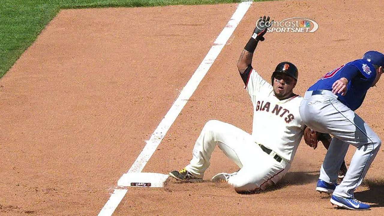 Cubs unsuccessful in challenging call at third