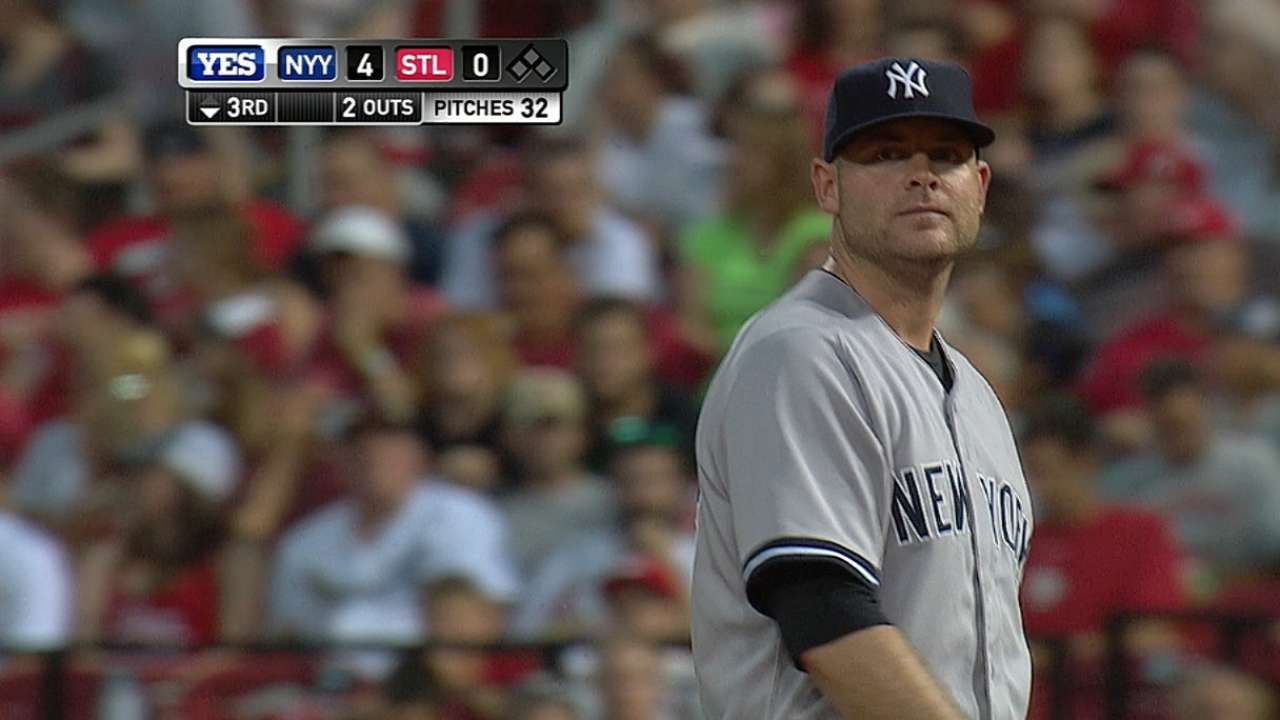 McCann makes first professional start at first base