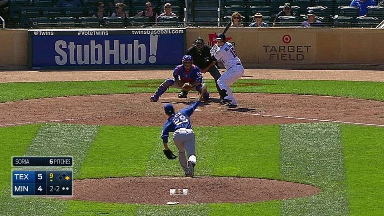 Washington trying not to overwork Soria