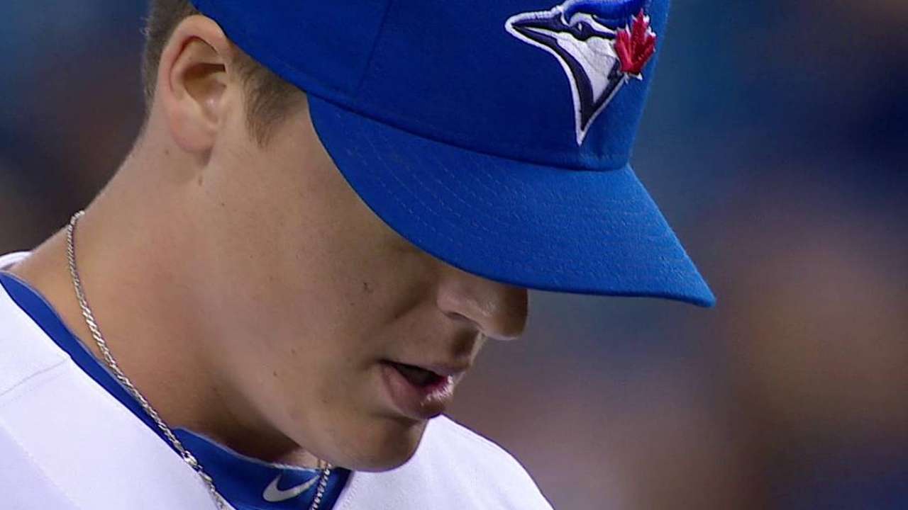 Loup reliable relief source in Toronto bullpen