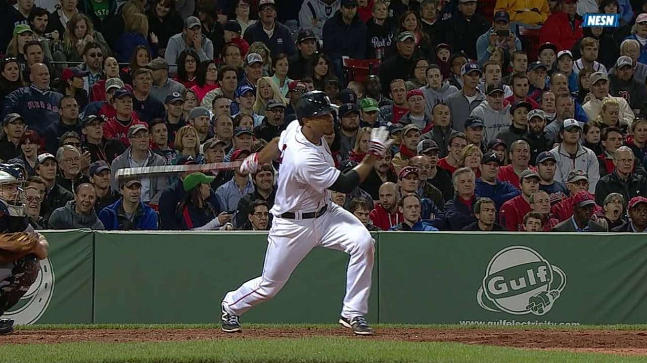 Boston deja tendidos a Bravos con hit de Bogaerts