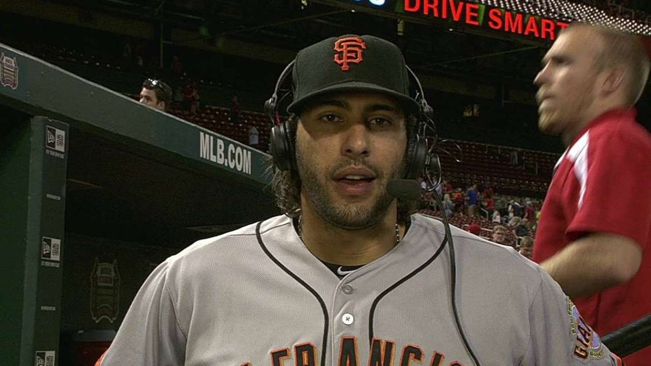 Giants add long ball to successful mix