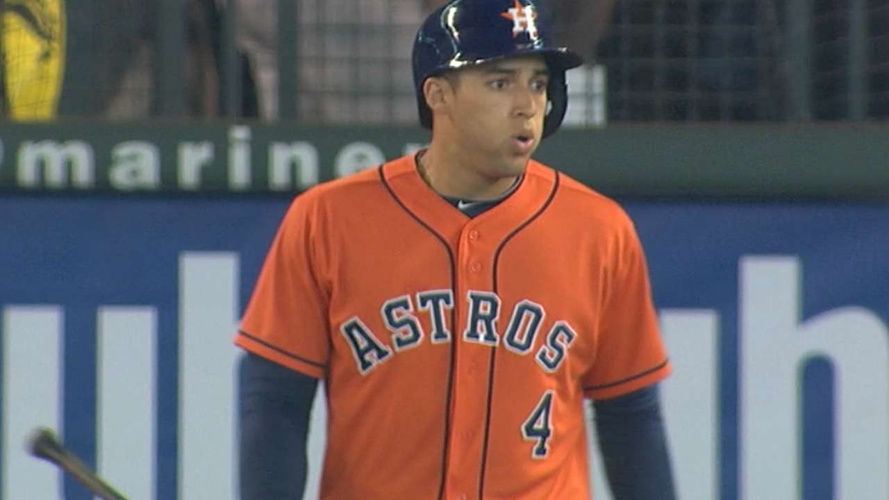 Springer earns AL Rookie of the Month honor