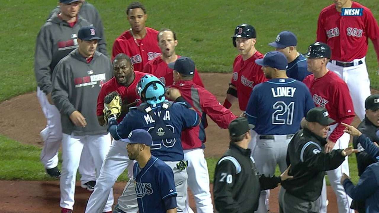 Rays-Red Sox rivalry heating up