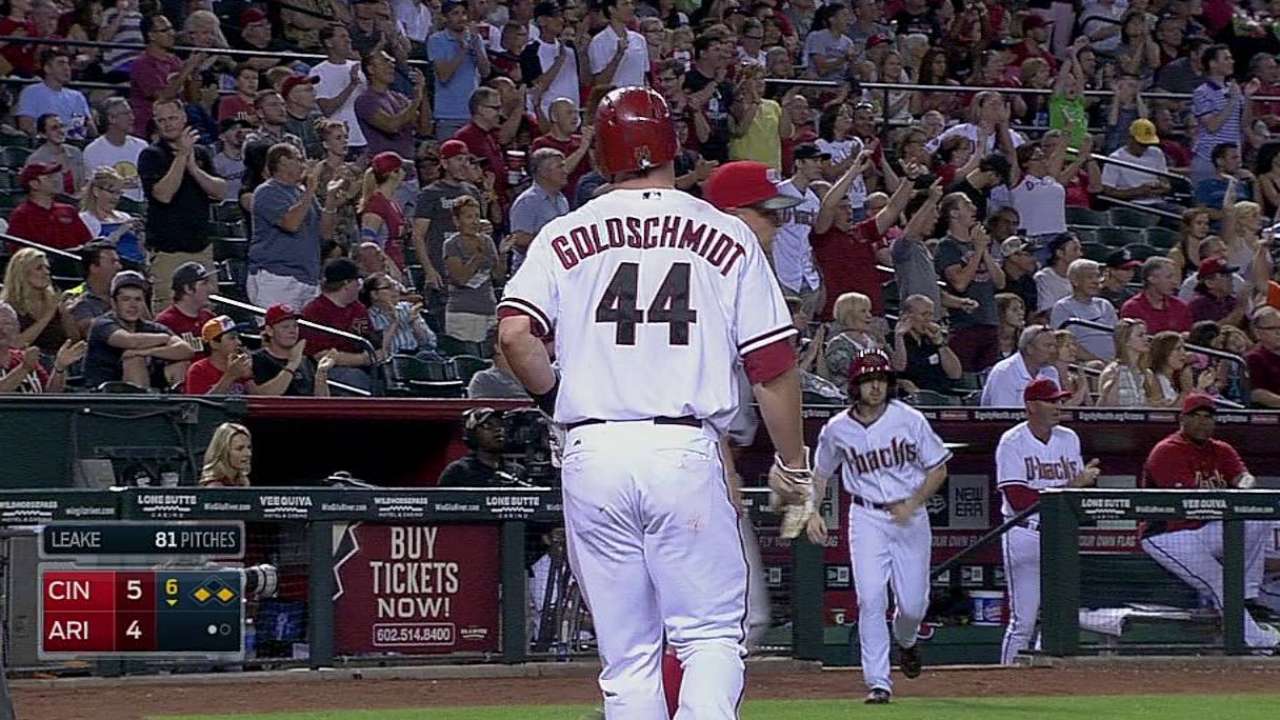 Pollock Luce con 3 hits pero D-backs caen con Rojos