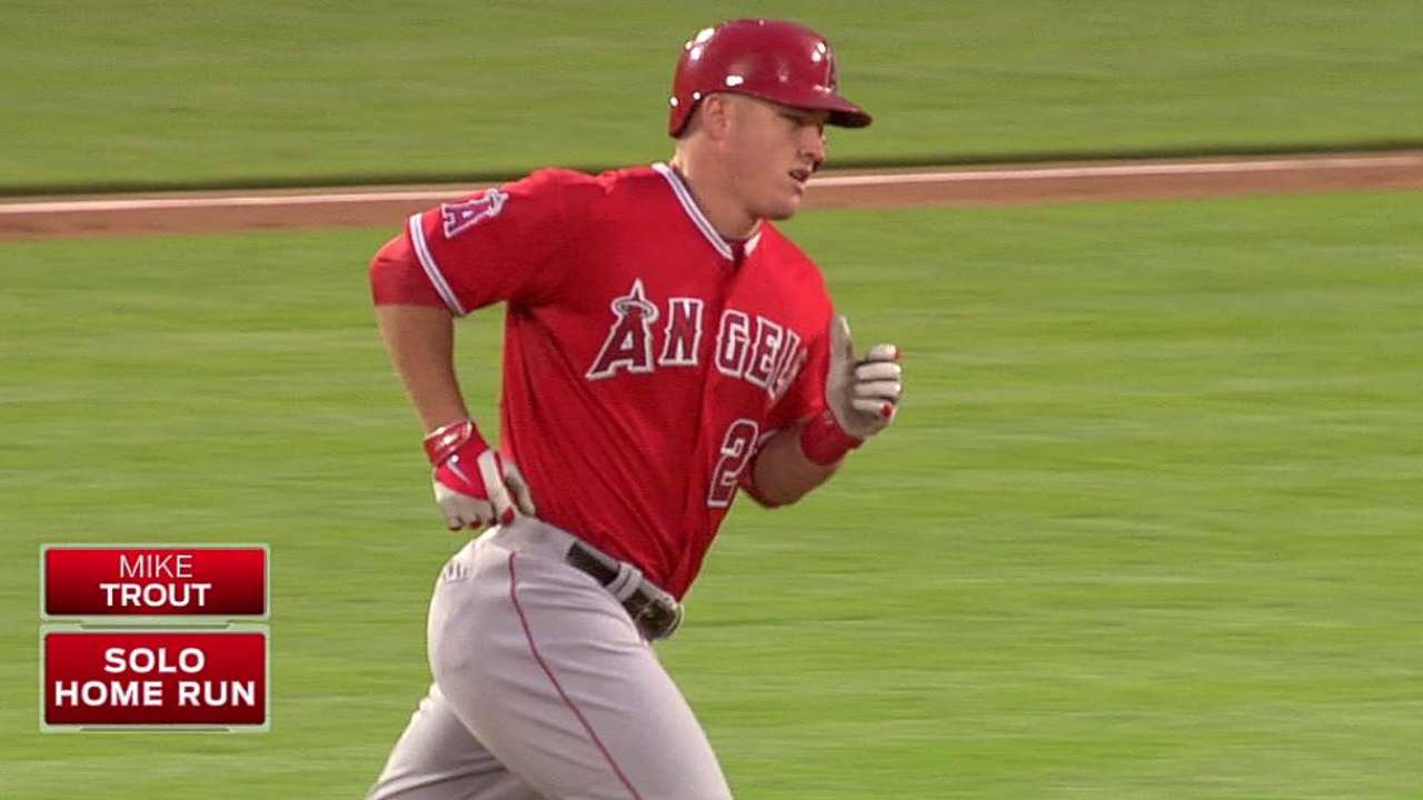 Trout remains on top in AL All-Star voting