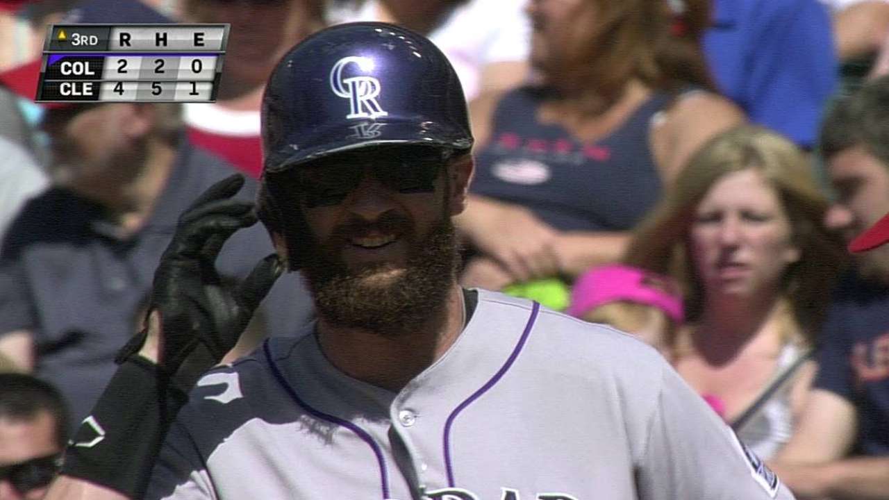 Blackmon providing pop from leadoff spot