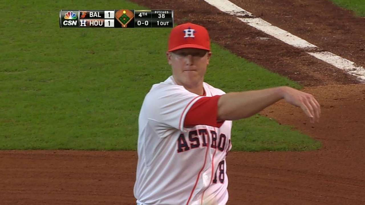Racha de Astros terminó con derrota vs. Orioles