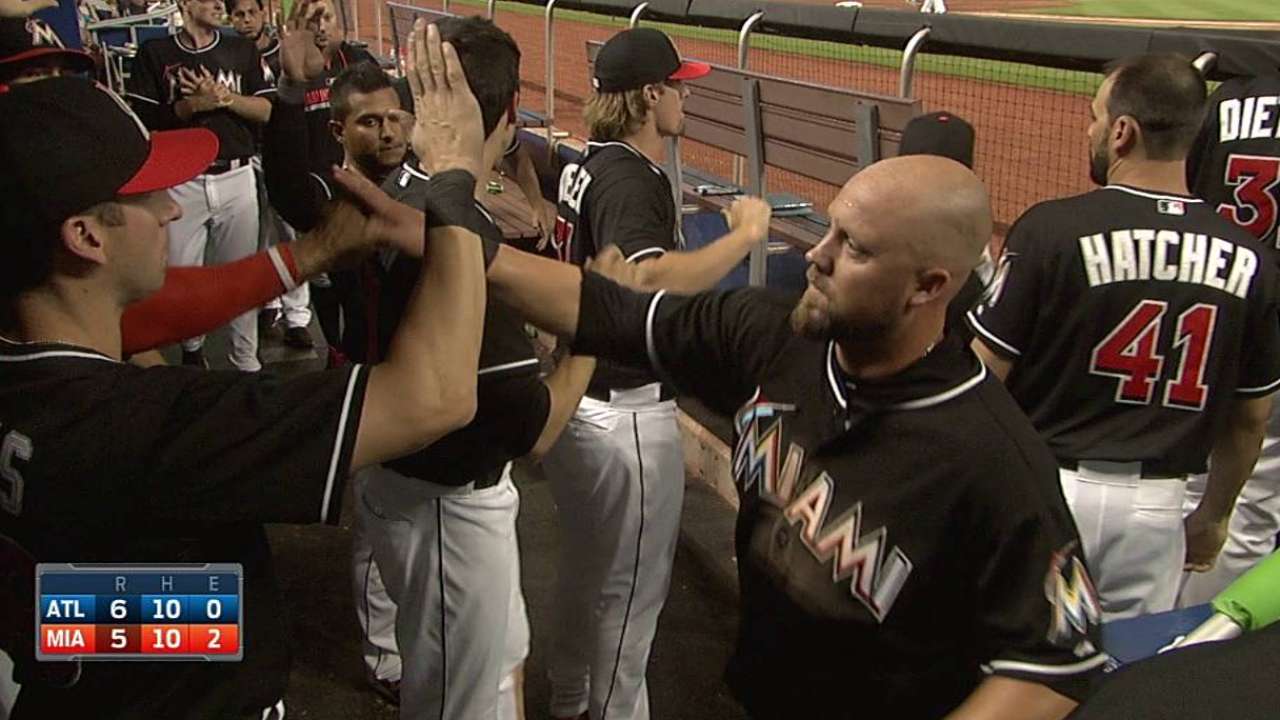 Marlins perdieron más terreno al sucumbir vs. Bravos