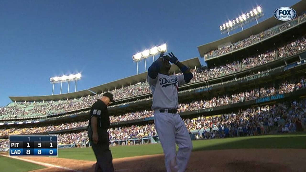 Hanley de 4-4 con dos HR en victoria de Dodgers