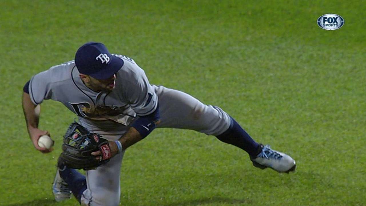 Rays' Rodriguez groomed by father for baseball