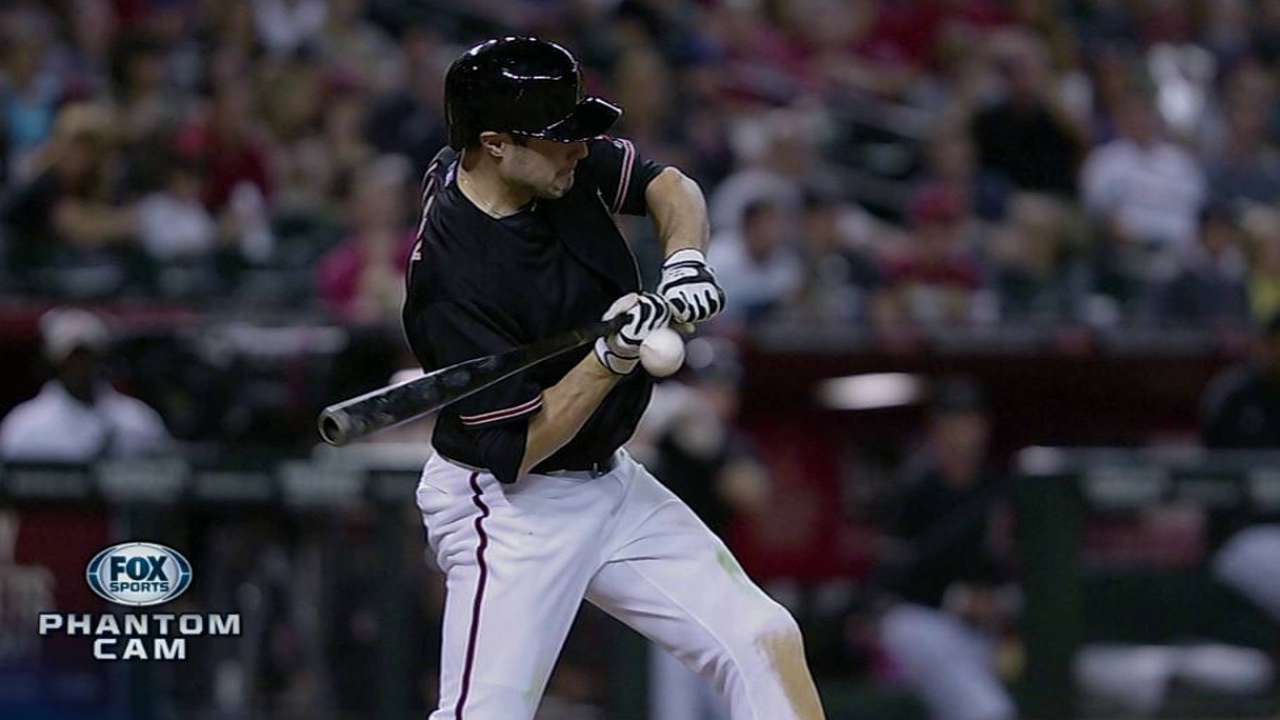 Review overturns foul ball call in eighth