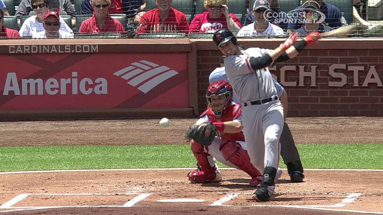 Posey thrives in return to Giants' lineup
