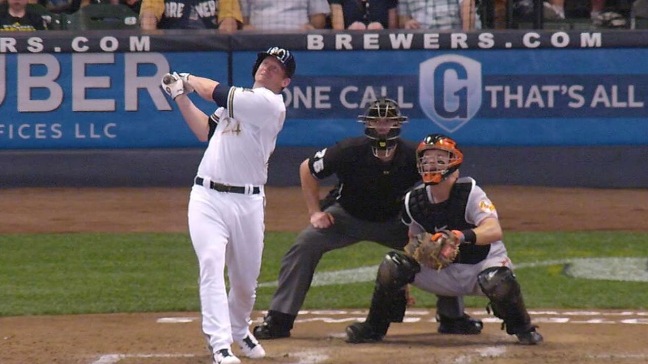 Aramis' absence showcases Brewers' versatility