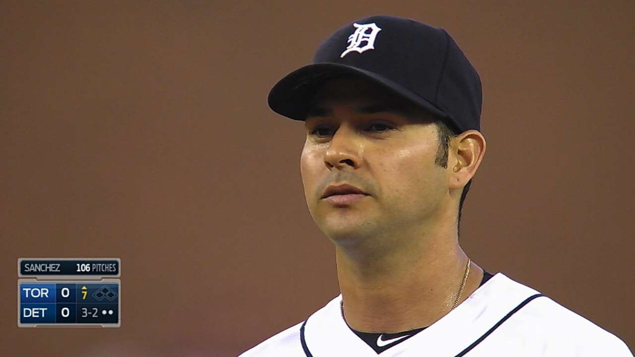 Anibal's scoreless start not enough for Tigers