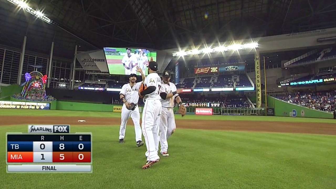 Henderson Alvarez sale inspirado y blanquea a Rays