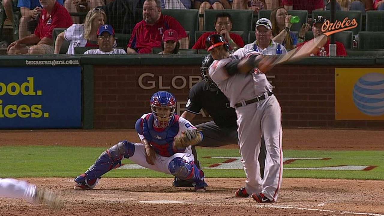 Cruz vuelve a Texas y Orioles apabullan a Rangers
