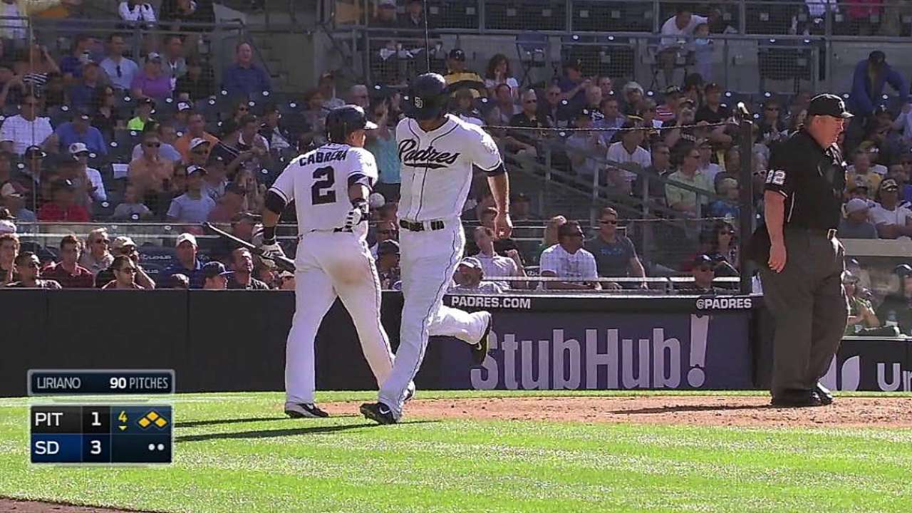 Descontrol de Liriano fue el acabose contra Padres