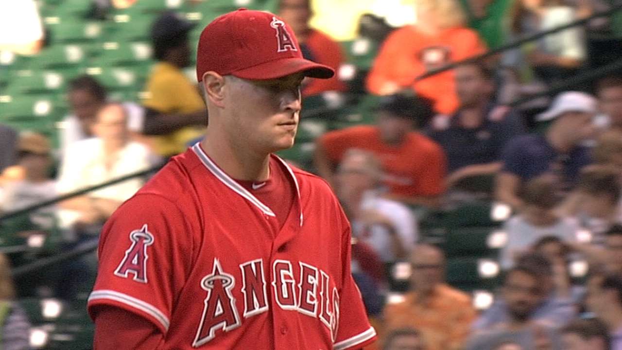 Astros fueron blanqueados por Richards y Angelinos