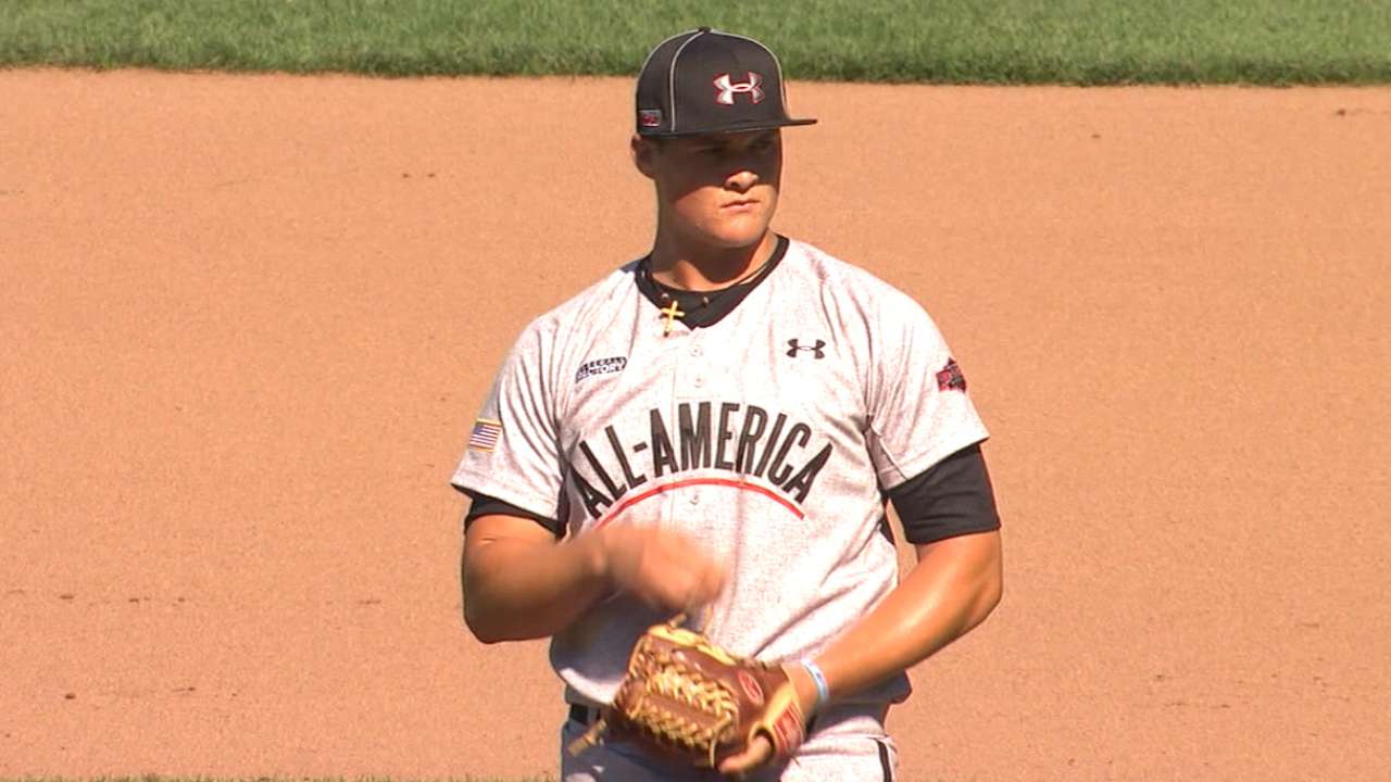 Miami likes Kolek's heat, drafts fireballer at No. 2