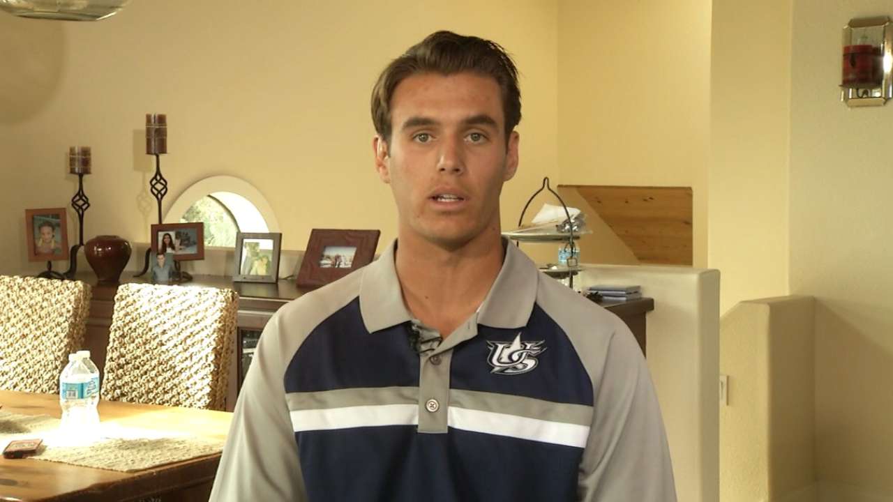 Draft opens with selections of high school pitchers