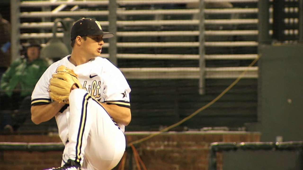 Top pick Beede proven big-game pitcher in college
