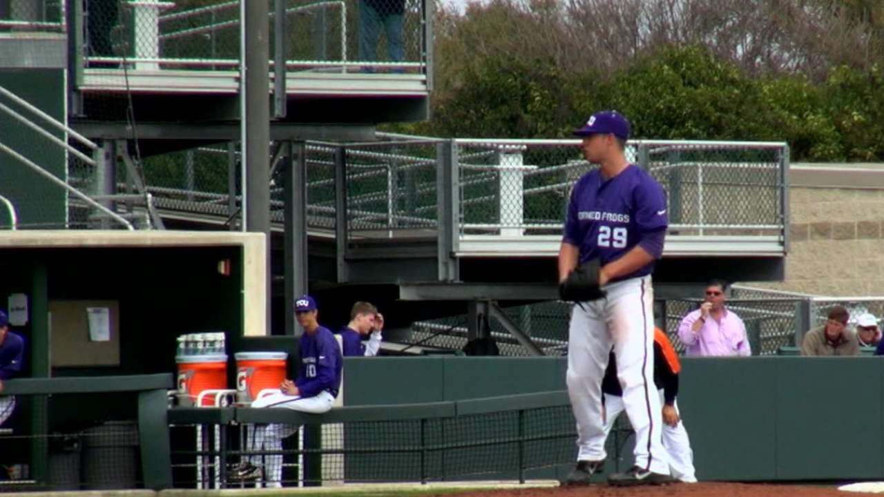 Royals draft LHP Finnegan No. 17