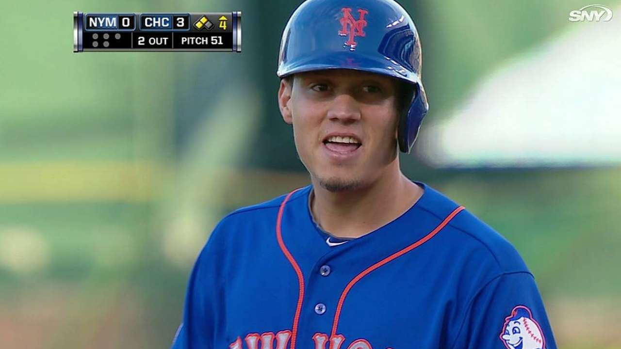 Mets call up Flores, send down Nieuwenhuis