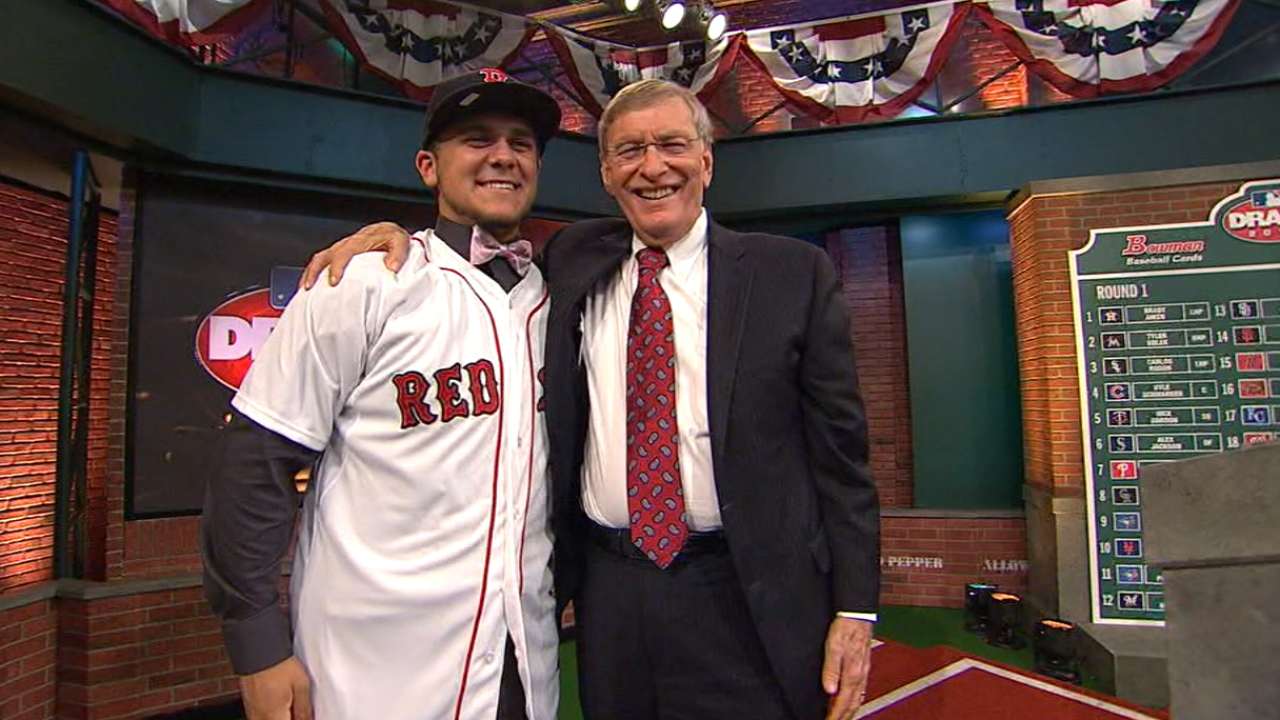 Boston takes versatile infielder Chavis with 26th pick