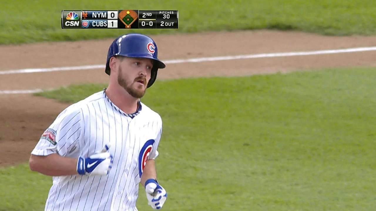 Wood helps himself as Rizzo lifts Cubs to sweep