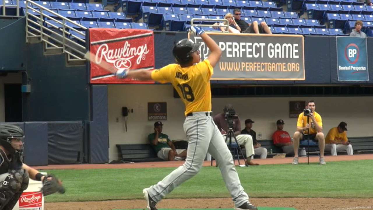 Mariners, first-round pick Jackson agree to deal