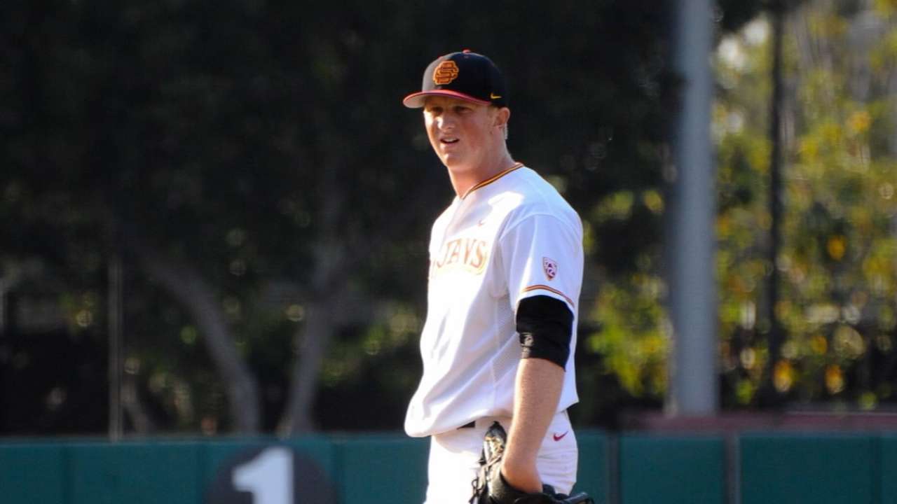 Reds draft All-Pac 12 pitcher Strahan