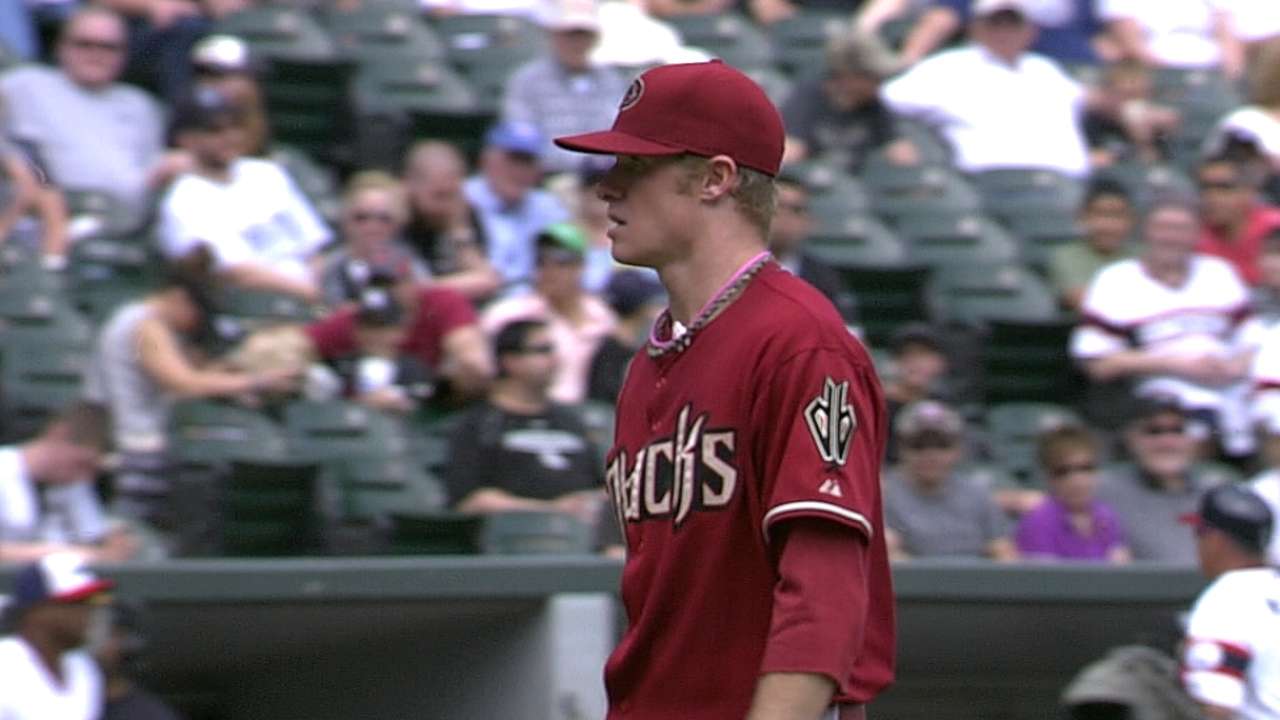 Anderson shining in D-backs' starting rotation