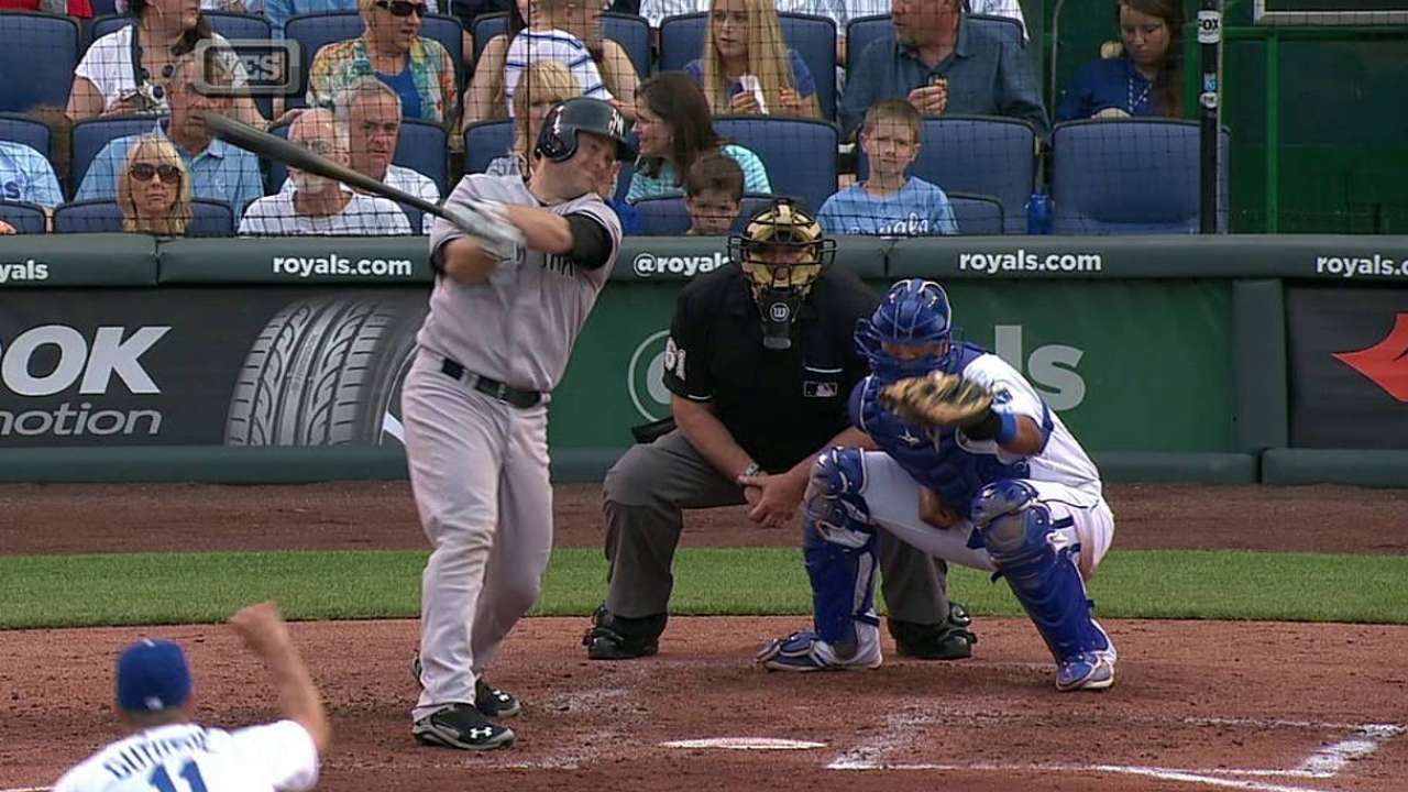 Novato Whitley da a Yankees victoria ante los Reales