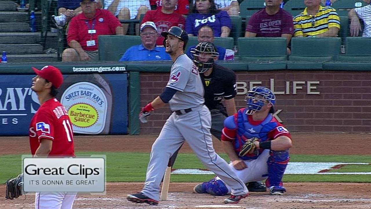 Chisenhall providing spark in Tribe's lineup