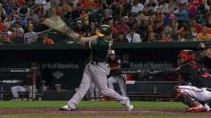 After great escape, A's win in 11 on Vogt's single
