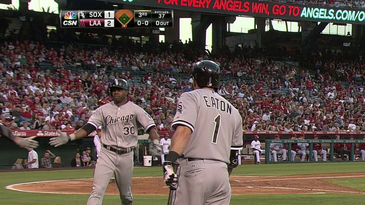 De Aza pega HR pero en derrota ante Angelinos