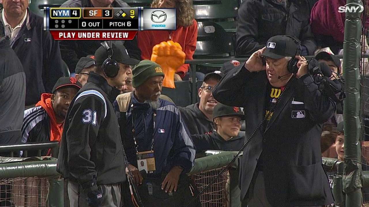 Collins unsuccessful in challenge vs. Giants