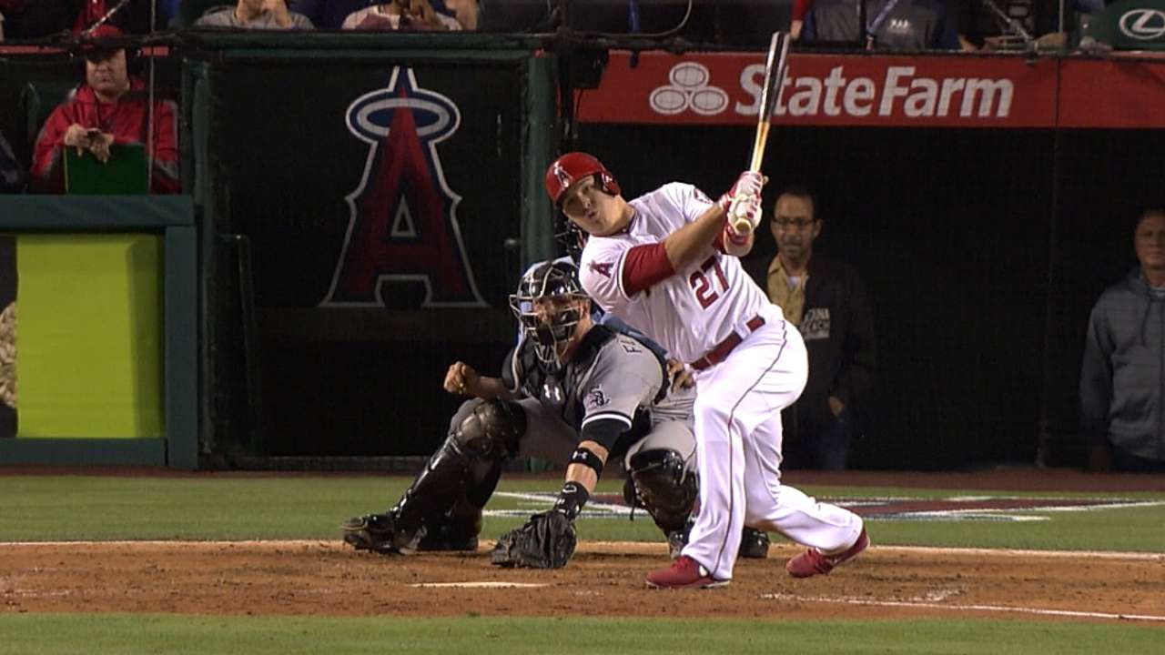 SoCal stars Trout, Puig put on a show like no others