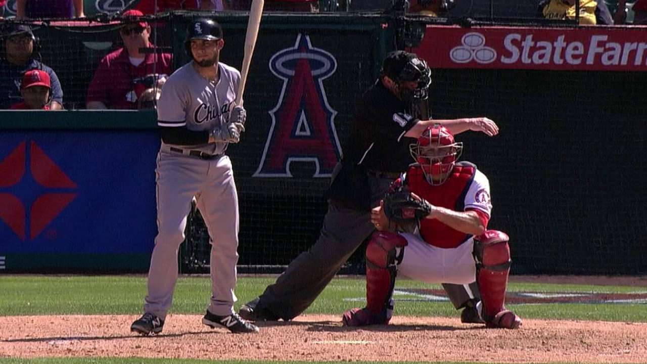 White Sox sufrieron barrida a manos de Angelinos