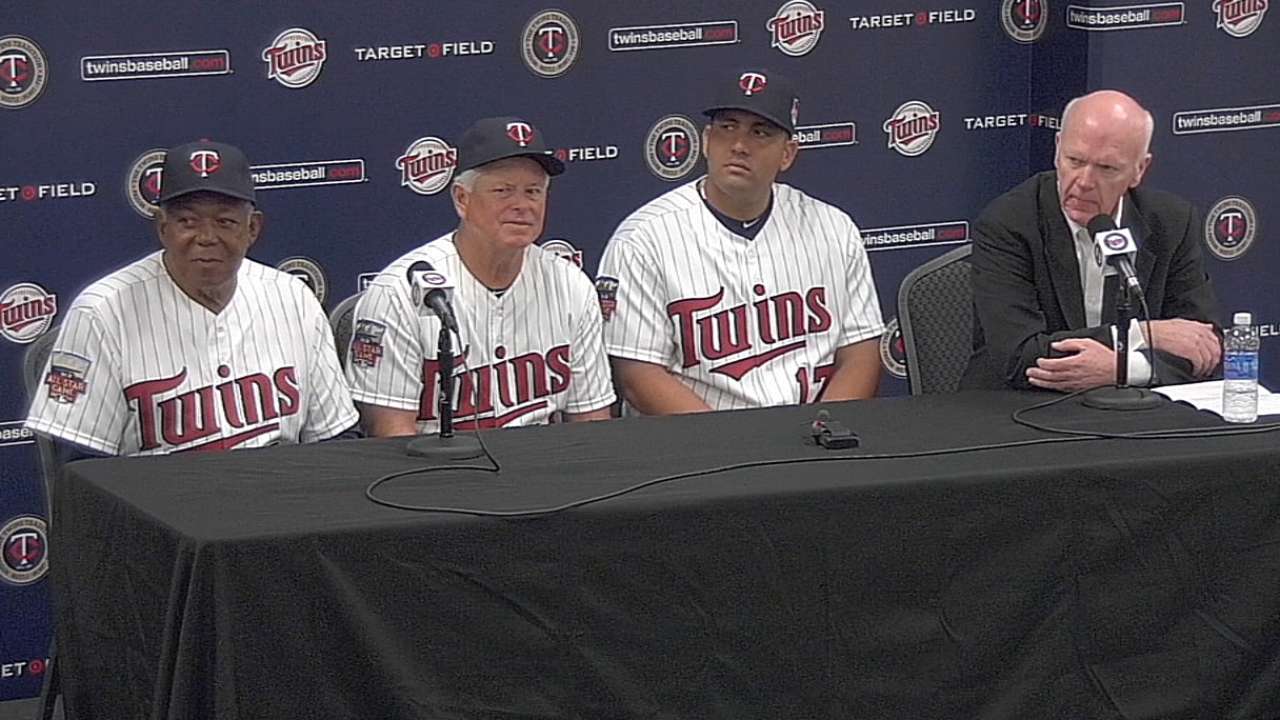 Twins happy to add Morales' powerful bat