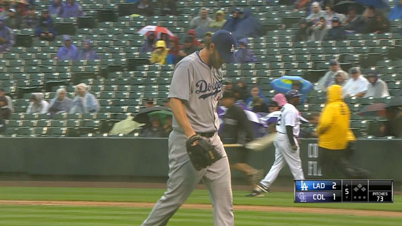 Kershaw maintains his man-on-a-mission mode